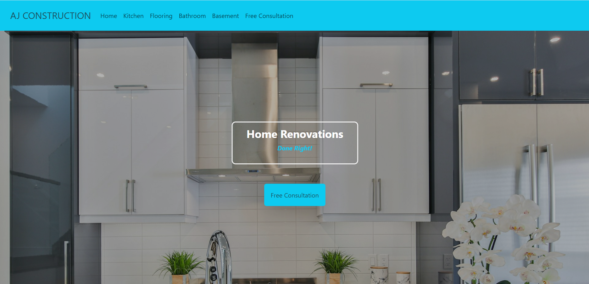 AJ Construction site